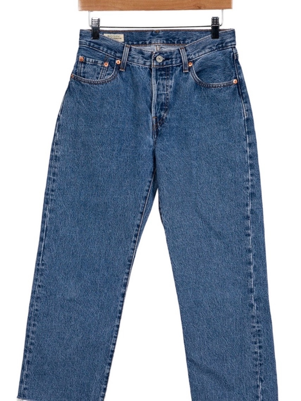 Vintage Levi's 501 90’s Mid-Rise Straight Leg Jeans